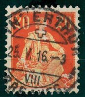 CH - Helvetia m. Schwert - SBK Nr. 108 - Winterthur ZH