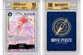 One Piece Nami Alt Art OP15-086 / BGS 10 Pristine English