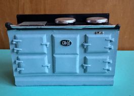 Herd gross AGA aus Gussmaterial schwer England Puppenhaus