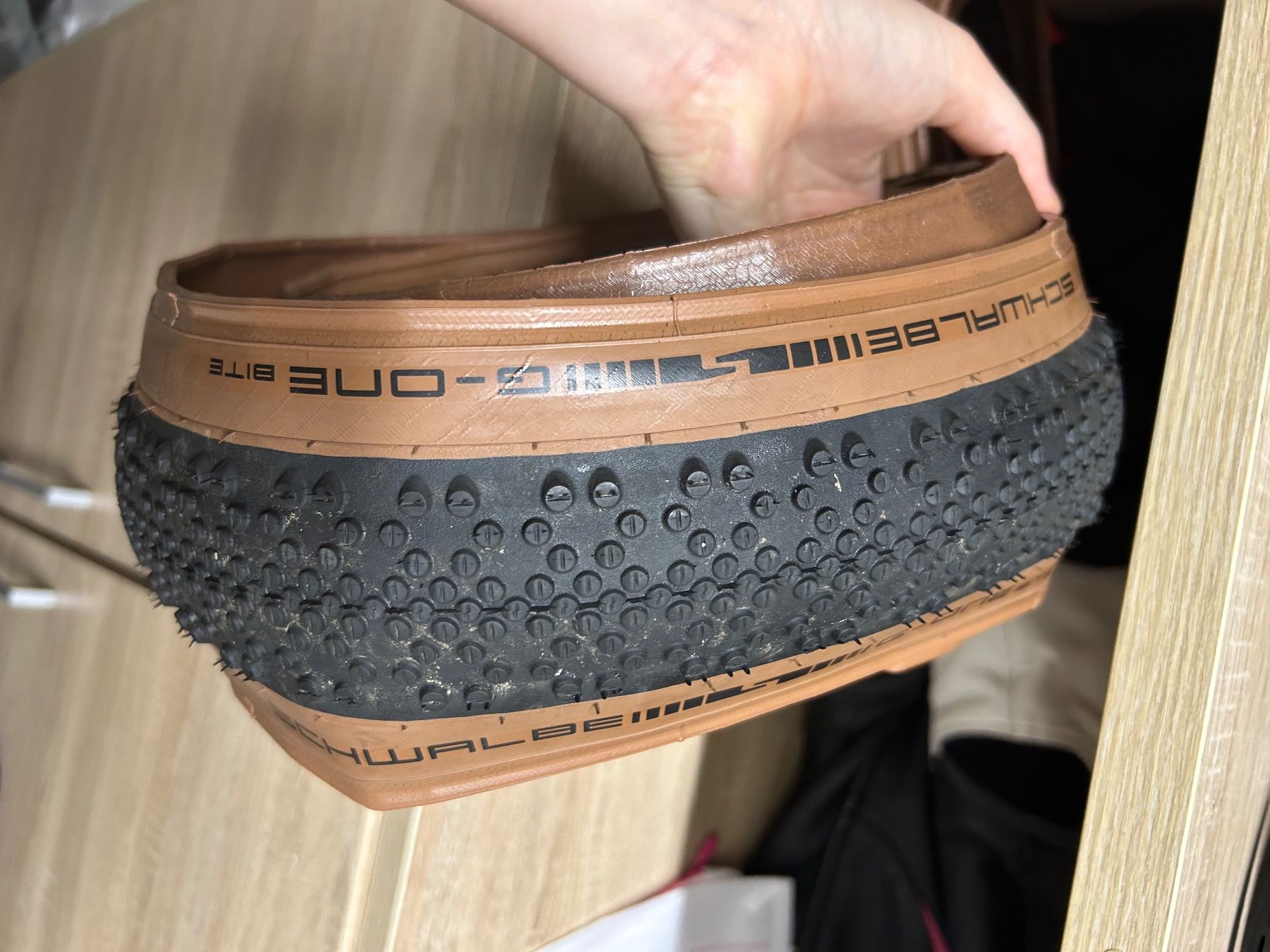 Pièces détachées: SCHWALBE G-ONE ALLROUND PERFORMANCE 700X45C, FOLDING, BRONZE – Neuf (Voir description) à Oberglatt ZH par ron_jly7 4