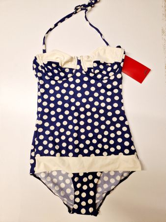 Badehose Damen 40B Lahco Blue-Ivory / Rabatt 50% - 70%!