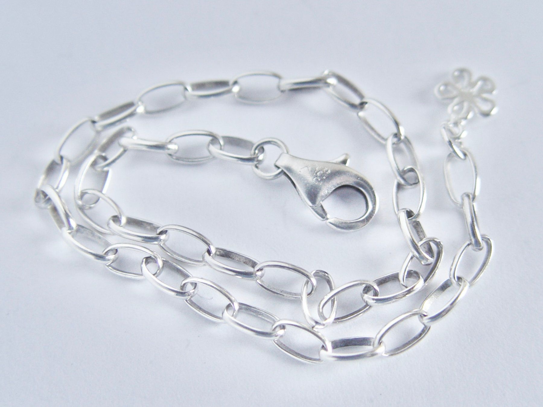 Armbänder & -reifen: Armkette Silber 925, Länge 21cm – Gebraucht aus Henggart von gernli 1