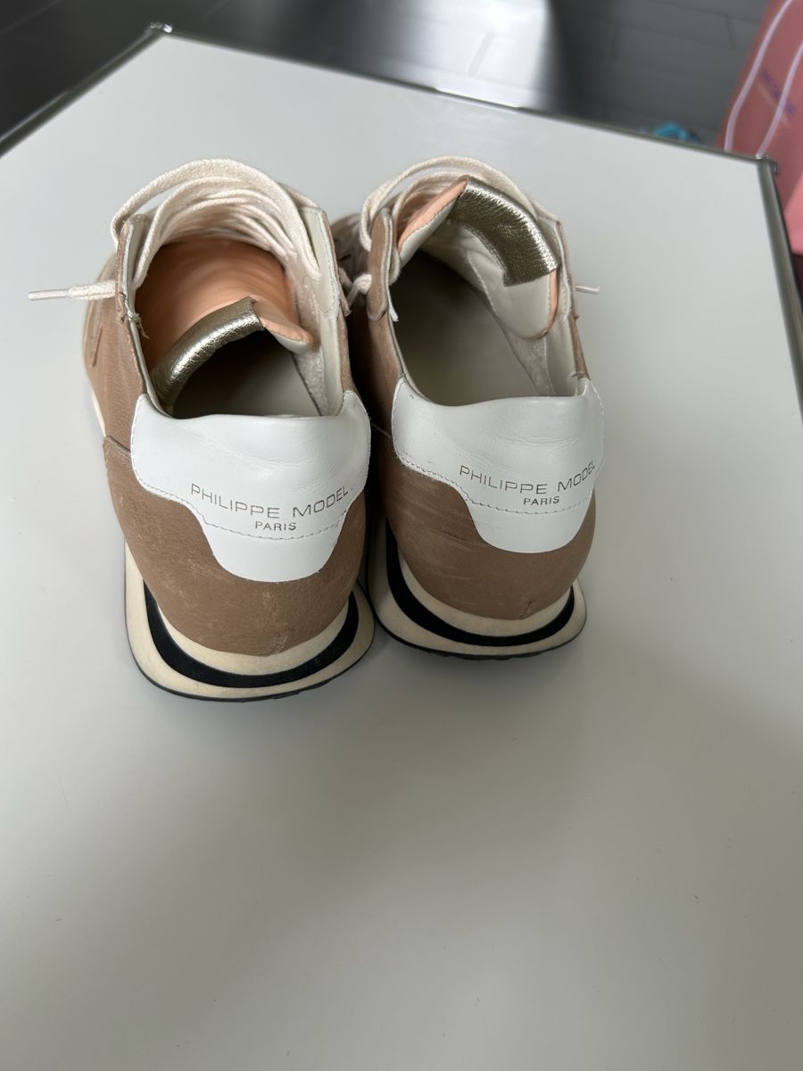 Scarpe da donna: Philippe Model Sneaker Damen 41 beige hellbraun – Usato da Basel venduto da kitu 6