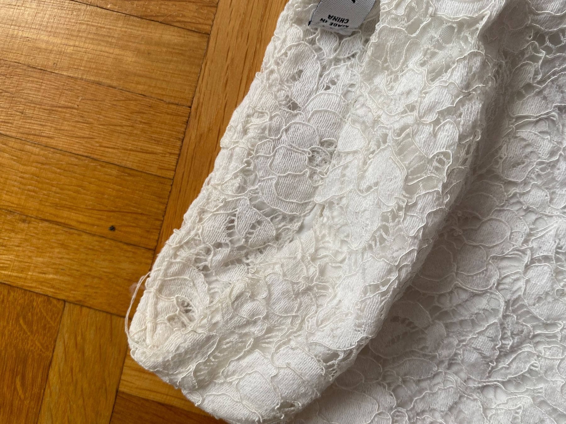 Pantaloni: Short dentelle Amisu blanc taille 34 – Usato da La Tour-de-Peilz venduto da leu_hnf6 3