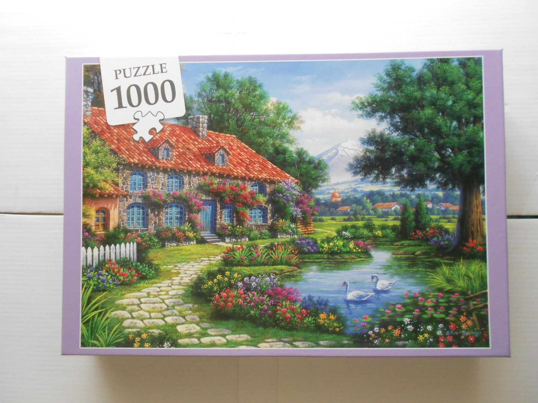 Puzzles: Puzzle 1000 Teile - Beautiful Cottage – Gebraucht aus Wettingen von Andromeda26