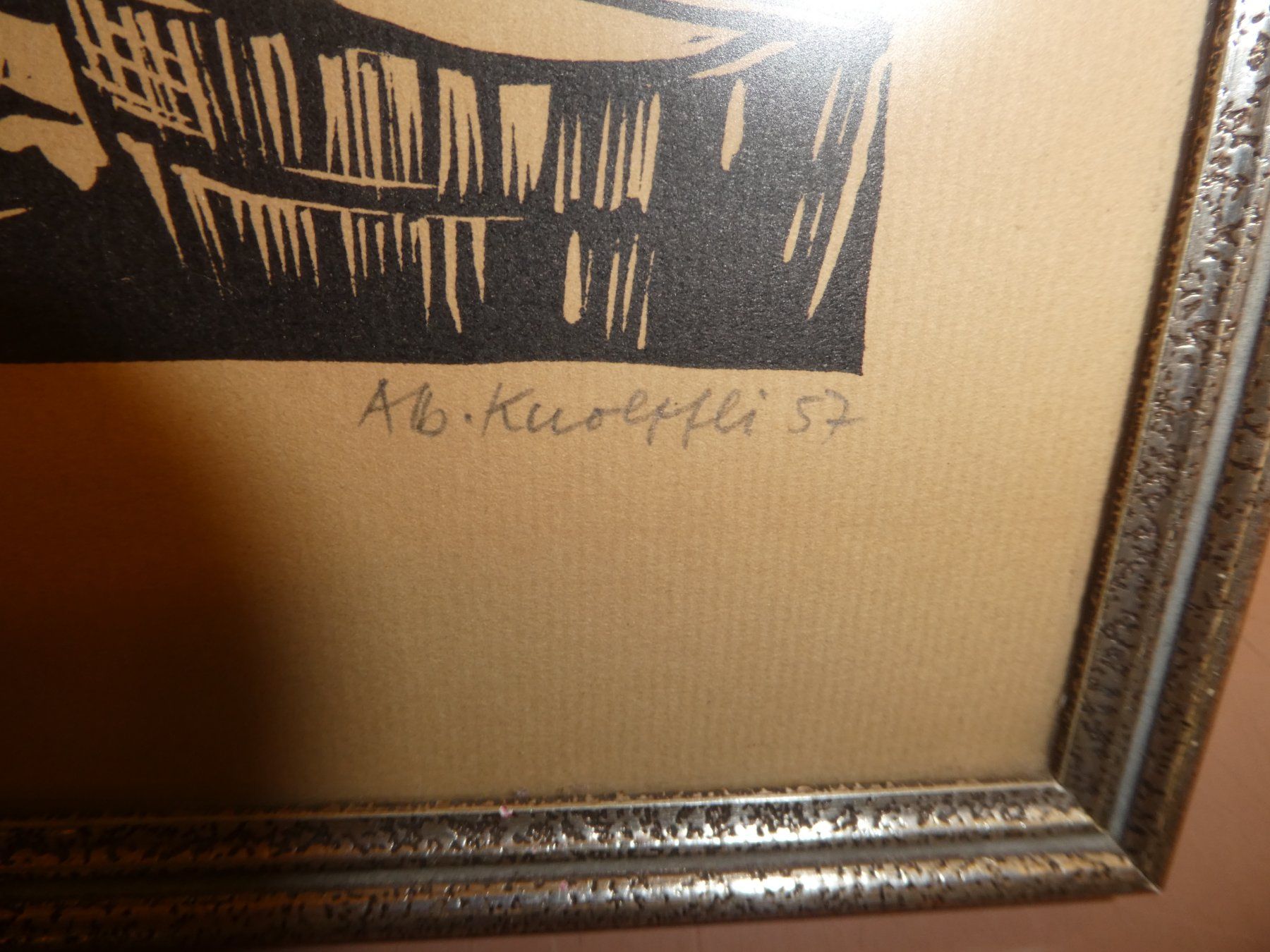 Xilografie: Original Holzschnitt, gerahmt – Usato da Chur venduto da Diversico2010 2