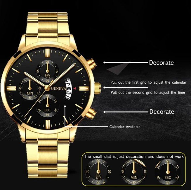 Uhren: Elegante Herren-Armbanduhr – Neu und originalverpackt aus Untersiggenthal von Zarkok 2