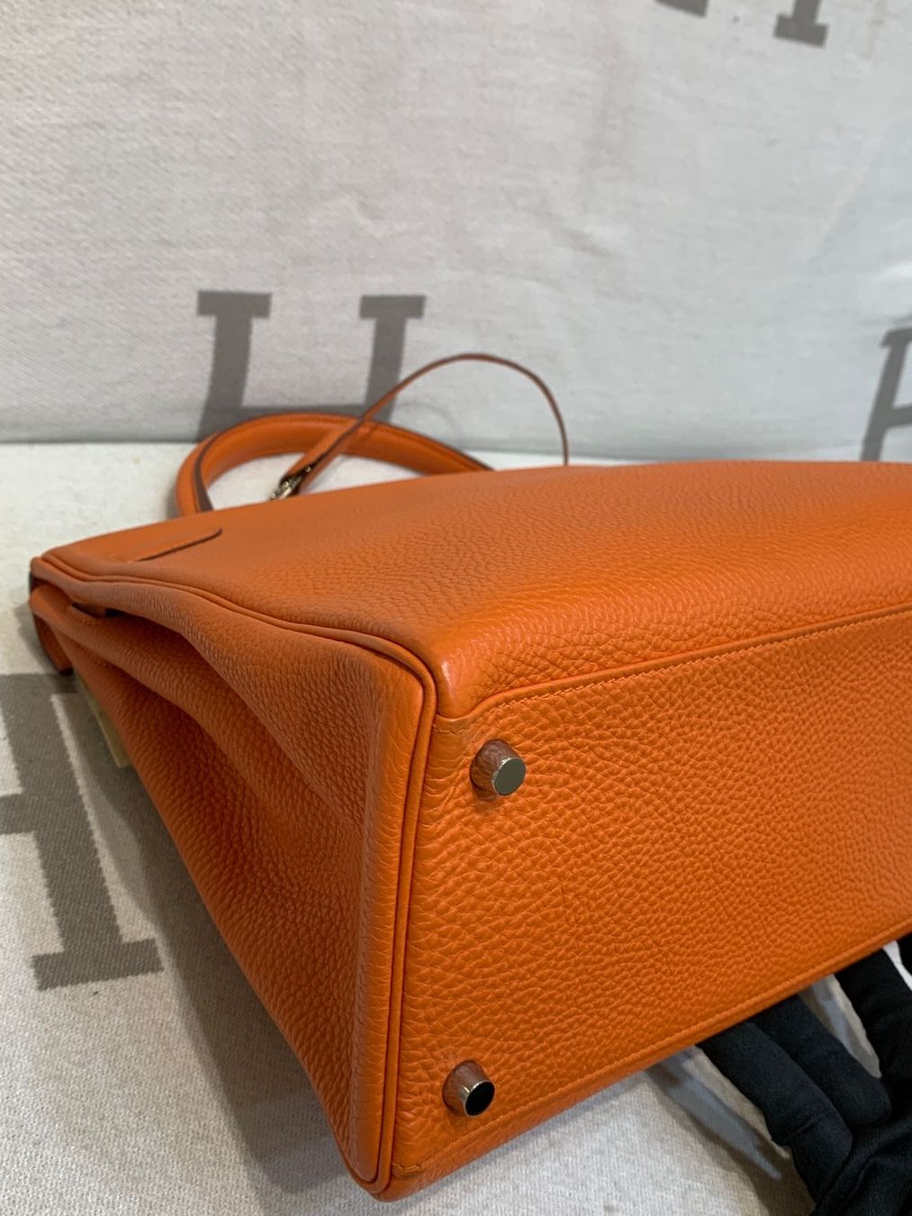Hermès Borse da donna: Hermes Kelly35 Orange Togo Phw K 2015 – Usato da Zürich venduto da RoastedCocoNut 4