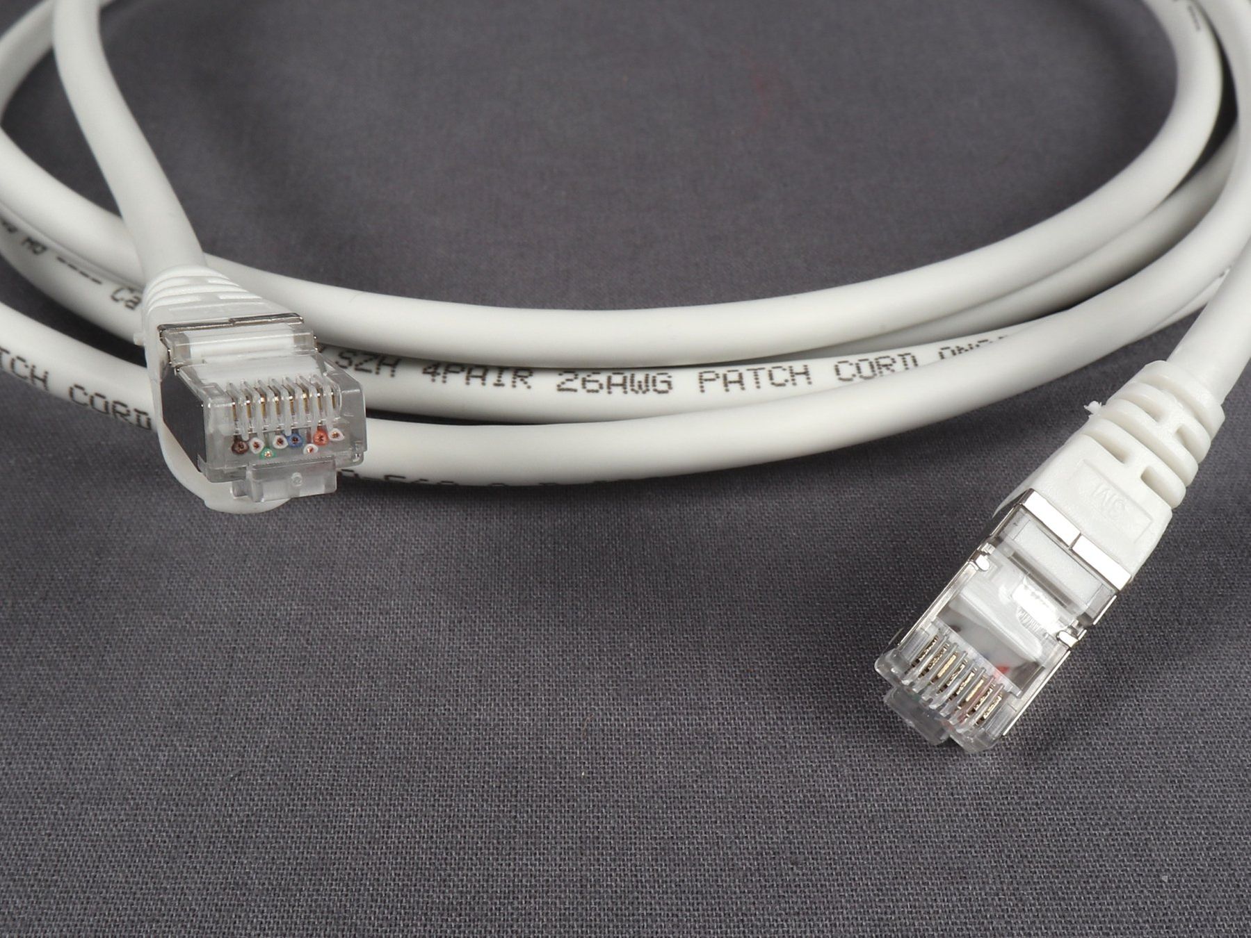 Digitec Cavi: DIGITEC ETHERNET Patchcabel RJ45 Cat 6a  3m Weiss – Nuovo (secondo la descrizione) da Steinen venduto da Restwert_Steinen 4