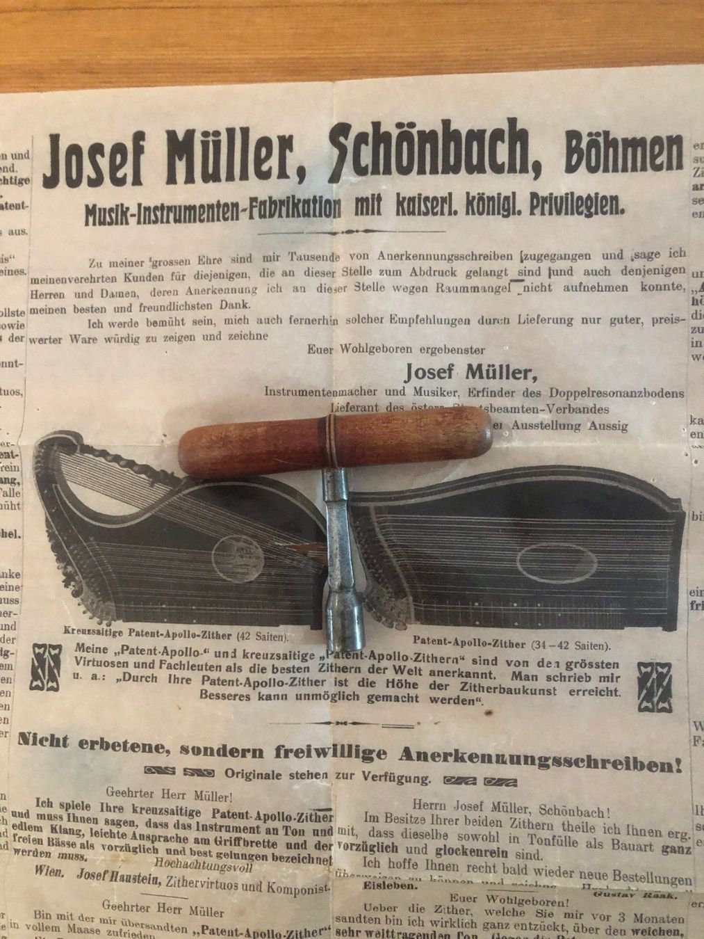Strumenti musicali: Böhmer Zither – Usato da Brüttisellen venduto da Dragon045 1
