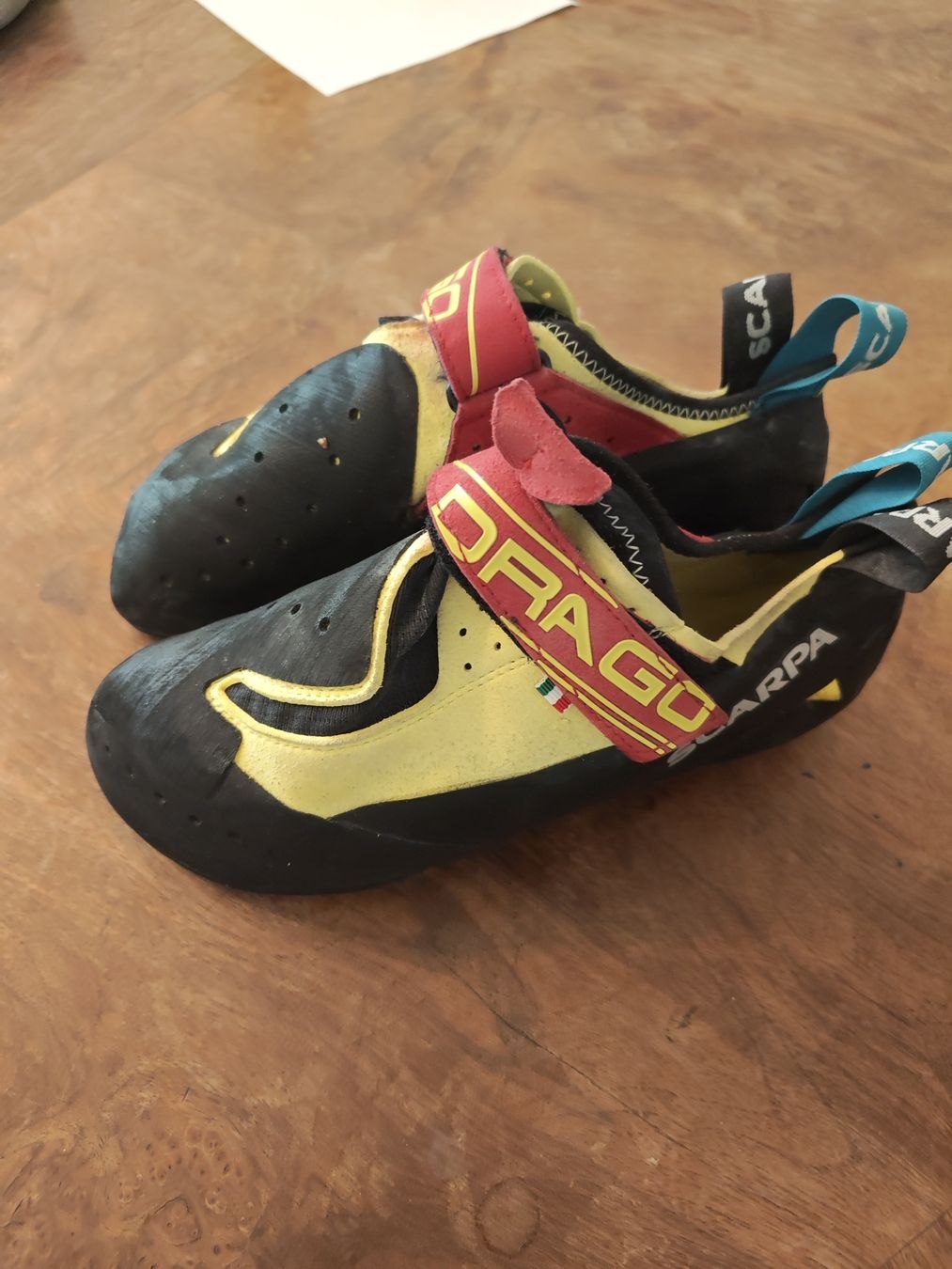 Scarpa Scarpe da uomo: Kletterfinken Scarpa Drago gr. 44 – Nuovo (secondo la descrizione) da Baden venduto da tobysuter 1