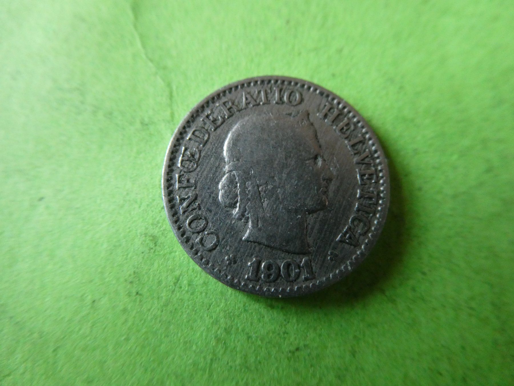 Tutti le monete: Schweiz 1901,  10 Rappen – Usato da Hinterforst venduto da rohusri