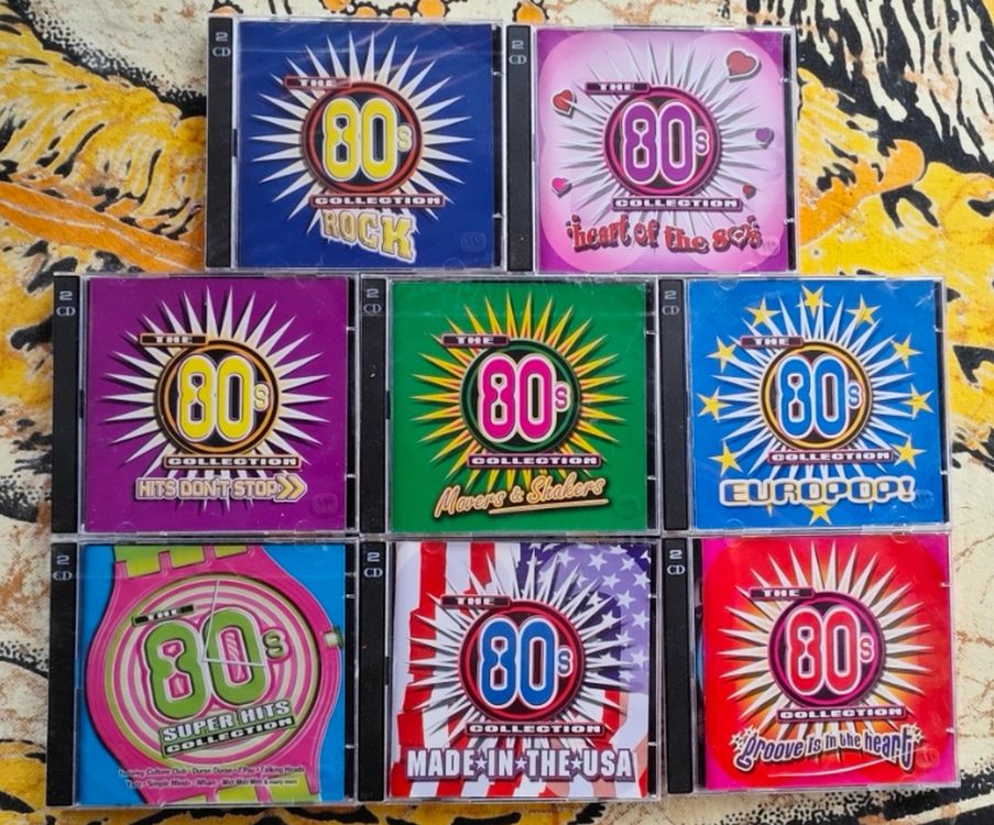 Timelife The 80s Collection 1980 bis 1990 Musik CD Konvolut Kaufen