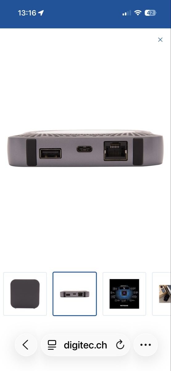 Netgear Modems & Routeurs: Netgear Nighthawk M1 WLAN Router – Neuf avec emballage d'origine à Dübendorf par mulasuva01 4