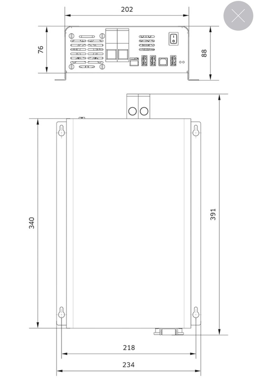 Inverter: Wechselrichter 12 V 1200W reiner Sinus – Nuovo (secondo la descrizione) da Cressier FR venduto da schmidli010 4