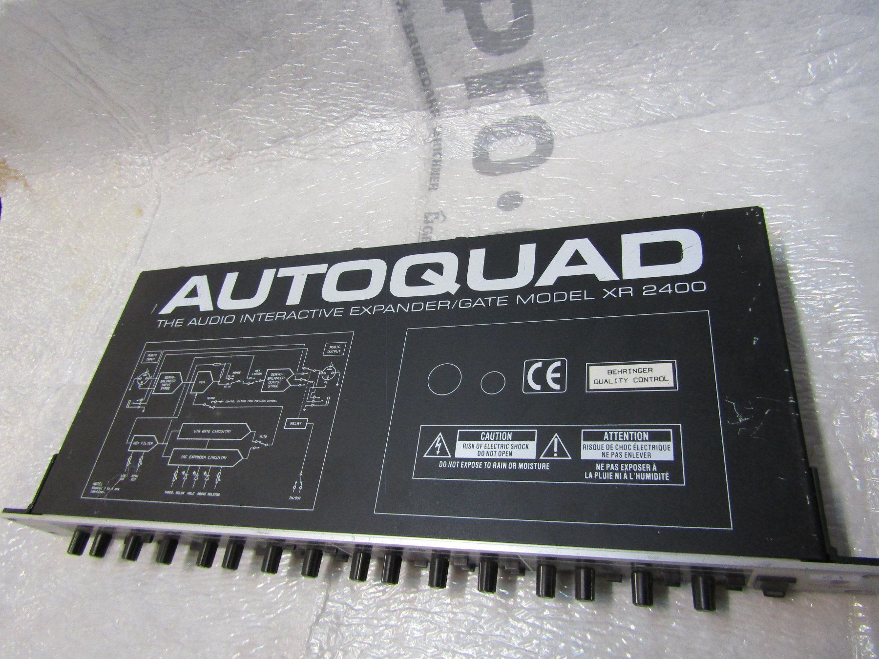 Equalizzatori: Behringer Autoquad Expander XR 2400 Effektgerät – Usato da Wädenswil venduto da tome70 1