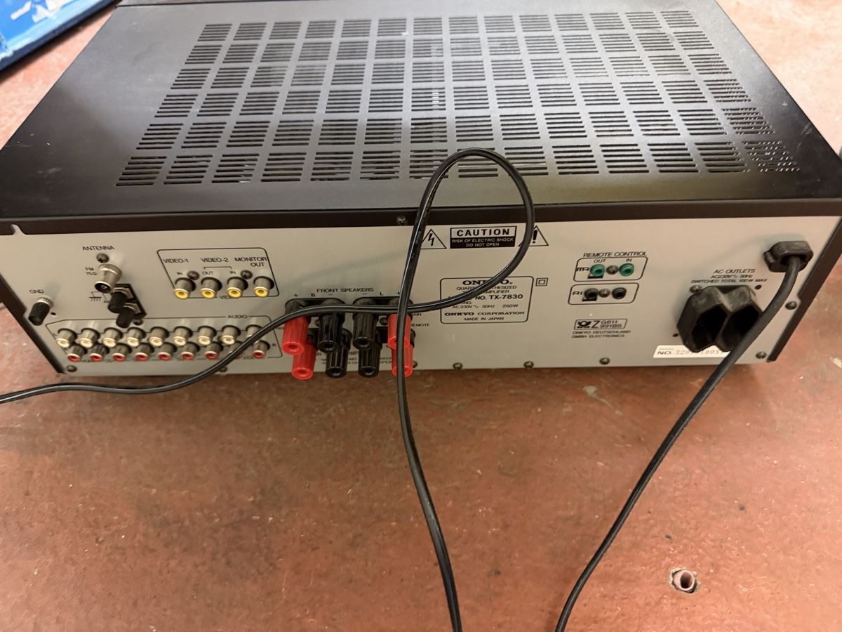 Onkyo Ricevitori: ONIO QUARTZ SYNTHESIZED TUNER AMPLIFIER RI – Usato da Basel venduto da Halb4 1