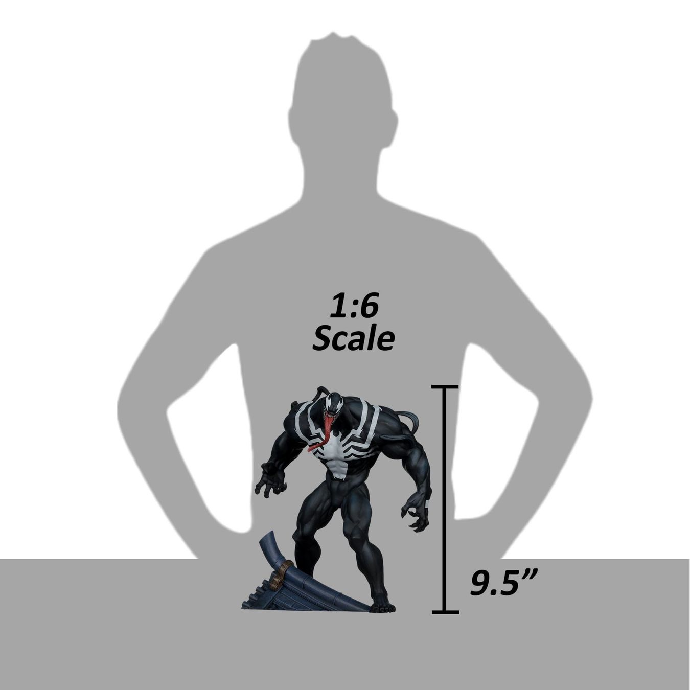Statuette: Marvel Rivals Collection 1/6 Venom 24 cm – Nuovo e nell'imballaggio originale da St-Imier venduto da ATTAKSHOP 6