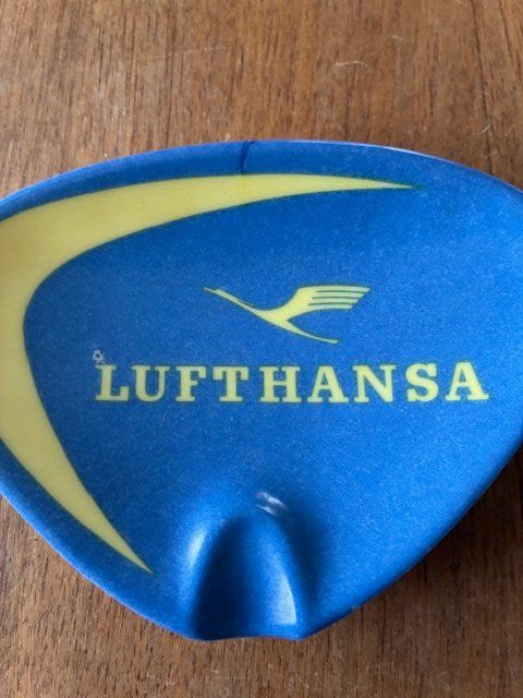 Ornamin Portacenere: Lufthansa, Aschenbecker, Vintage – Usato da Zürich venduto da Baumgarten05 4