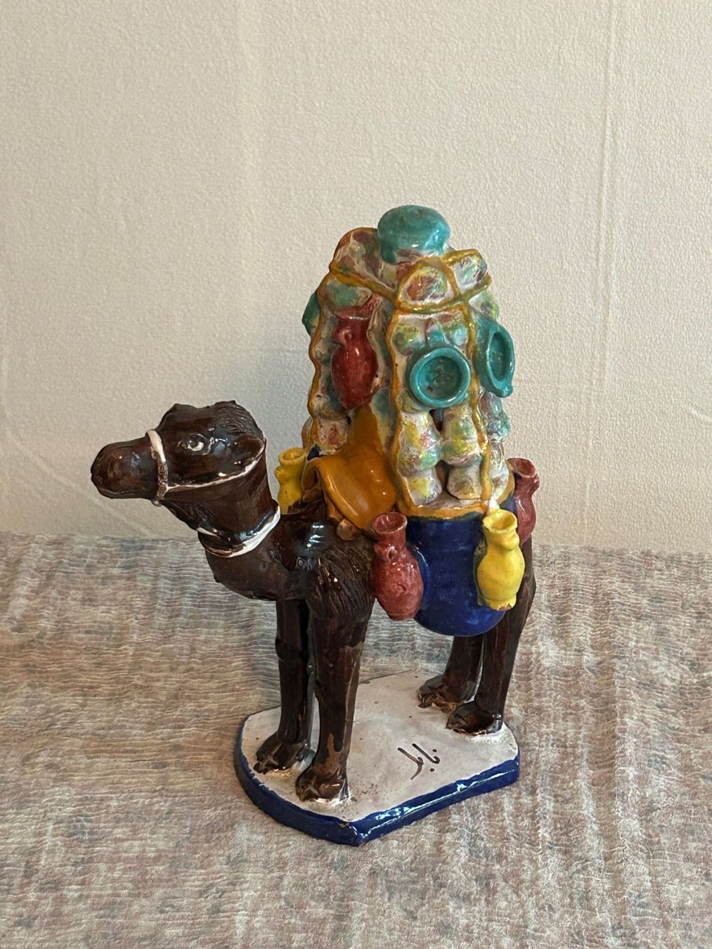 Sculture & Statue: Kamel mit Last / Keramik Figur – Nuovo (secondo la descrizione) da Rocourt venduto da Vijay02