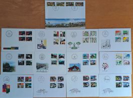 Pro Patria 1998-2010, 13 Satz-FDC ohne Adresse