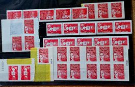 FRANCE 34 timbres à validité permanente **