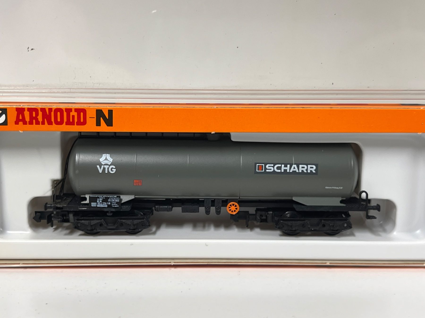 Arnold Modellini di ferrovie: Arnold 4372 VTG SCHARR  SPUR N – Nuovo e nell'imballaggio originale da Neuenhof venduto da ludovicco 1