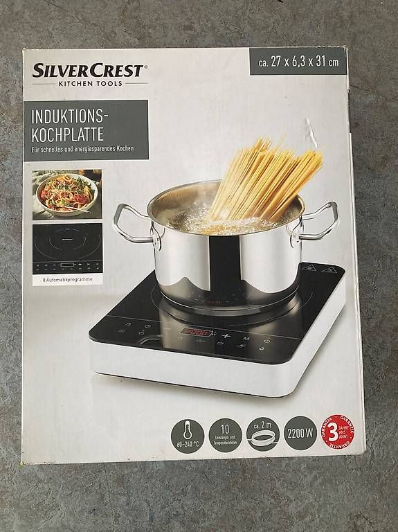 Cucine: NEU Induktions-Kochplatte SylverCrest – Nuovo e nell'imballaggio originale da schaffhausen venduto da bryli 2