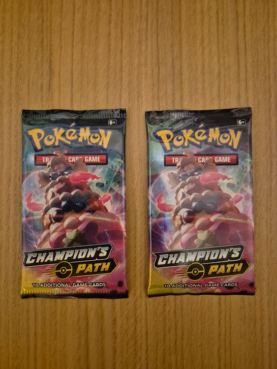 2 Pokémon SW&SH: Champions Path Booster Packs EN ab CHF 1.- (Neu und ...