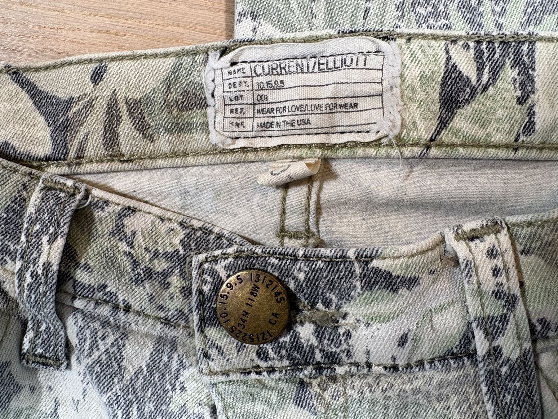 Pantaloni: Current Elliott Hose, Gr. 27, Blumenmuster – Usato da Elgg venduto da Jo_Naj 3