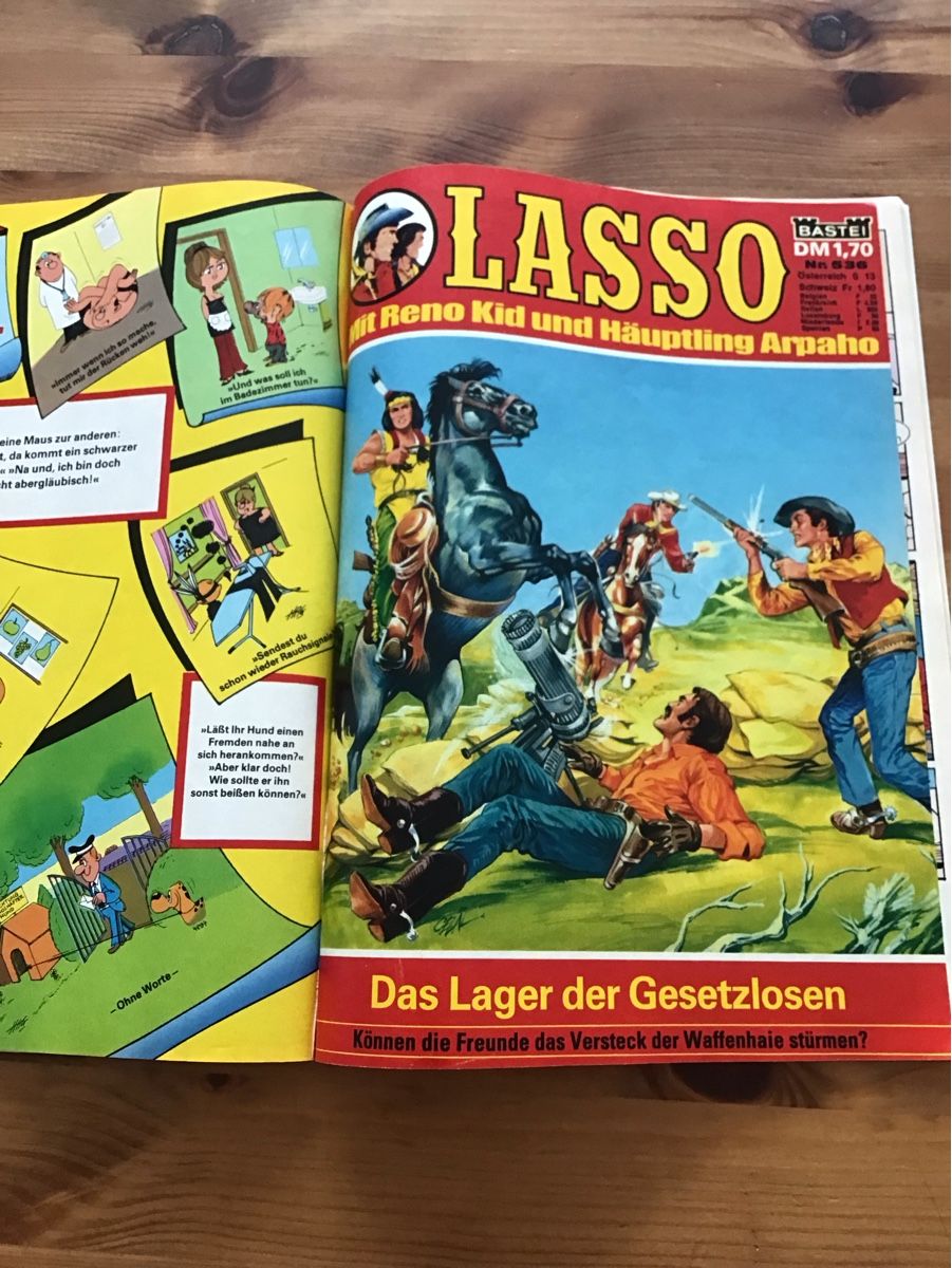 Fumetti: Lasso sammelband nr.70 – Usato da Bettwiesen venduto da Jumpingfox 3