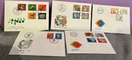 enveloppe, premier jour 1985 Suisse