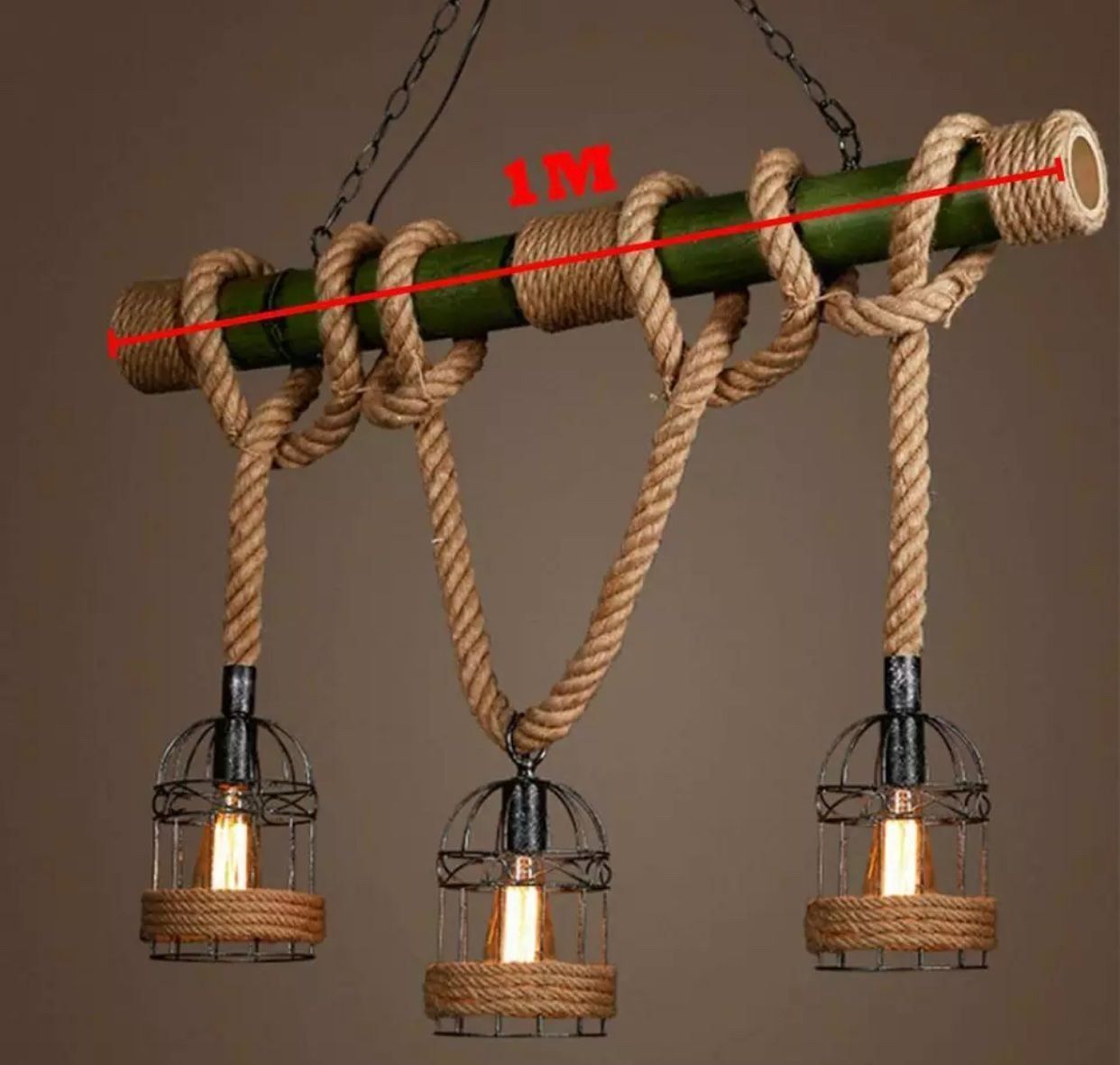 Lampade: Retro Deckenlampe Vintage Leuchte Pendel – Nuovo e nell'imballaggio originale da Amriswil venduto da JaJa-Express 2