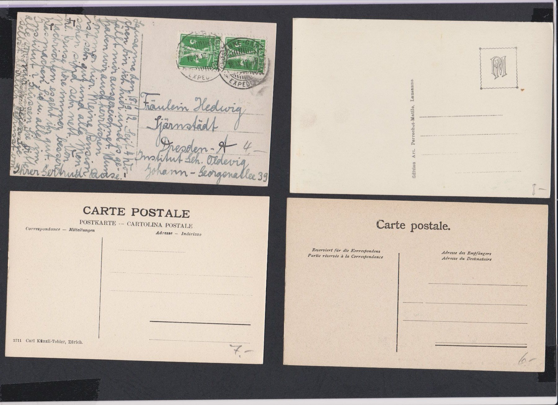 Cartoline postali: Lausanne  VD   :   25 alte Ansichtskarten – Usato da Vitznau venduto da Ropaku 3