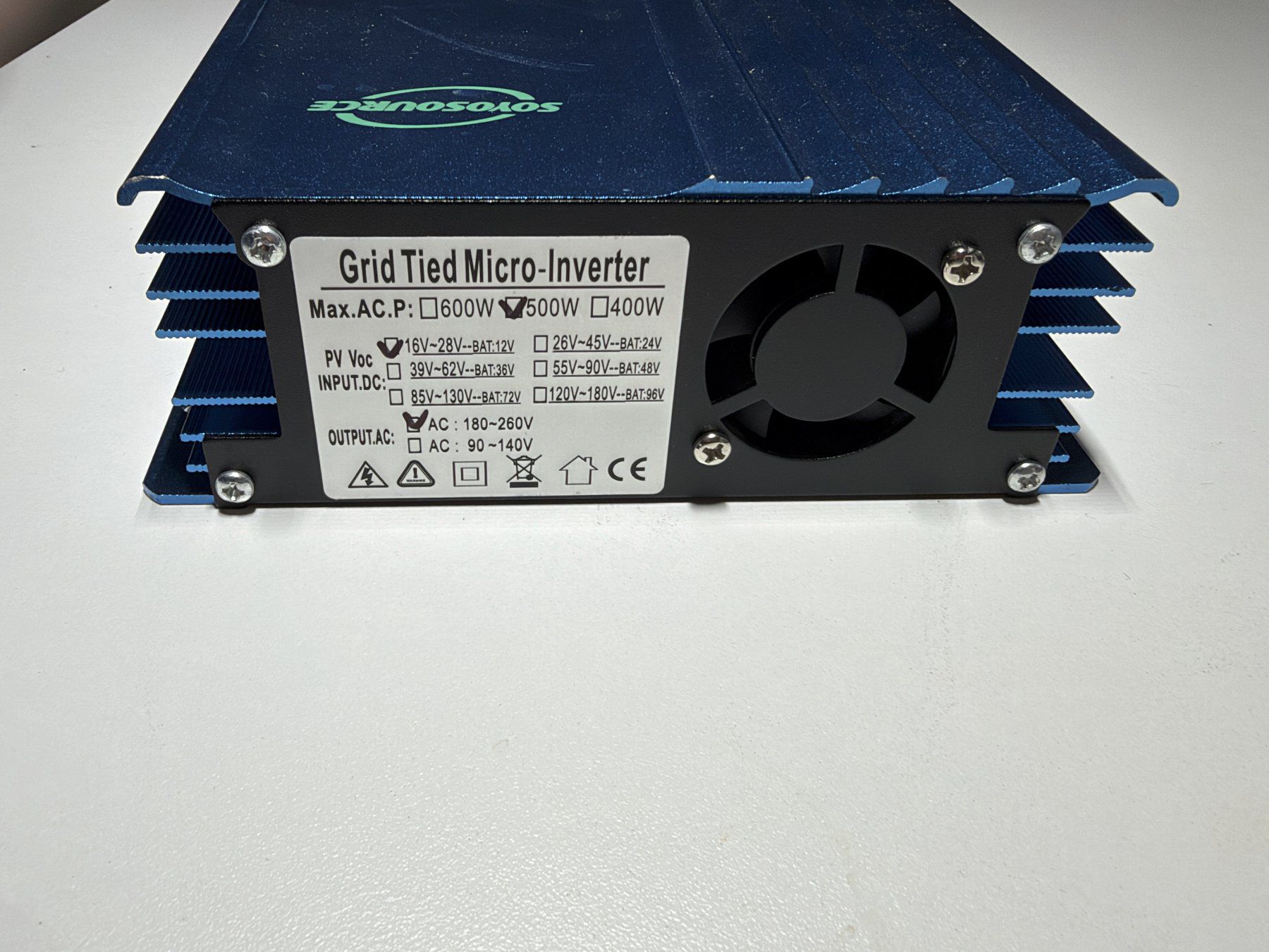 Inverter: 500W Grid Tie Wechselrichter MPPT einstellbar – Usato da Elgg venduto da steho44 2