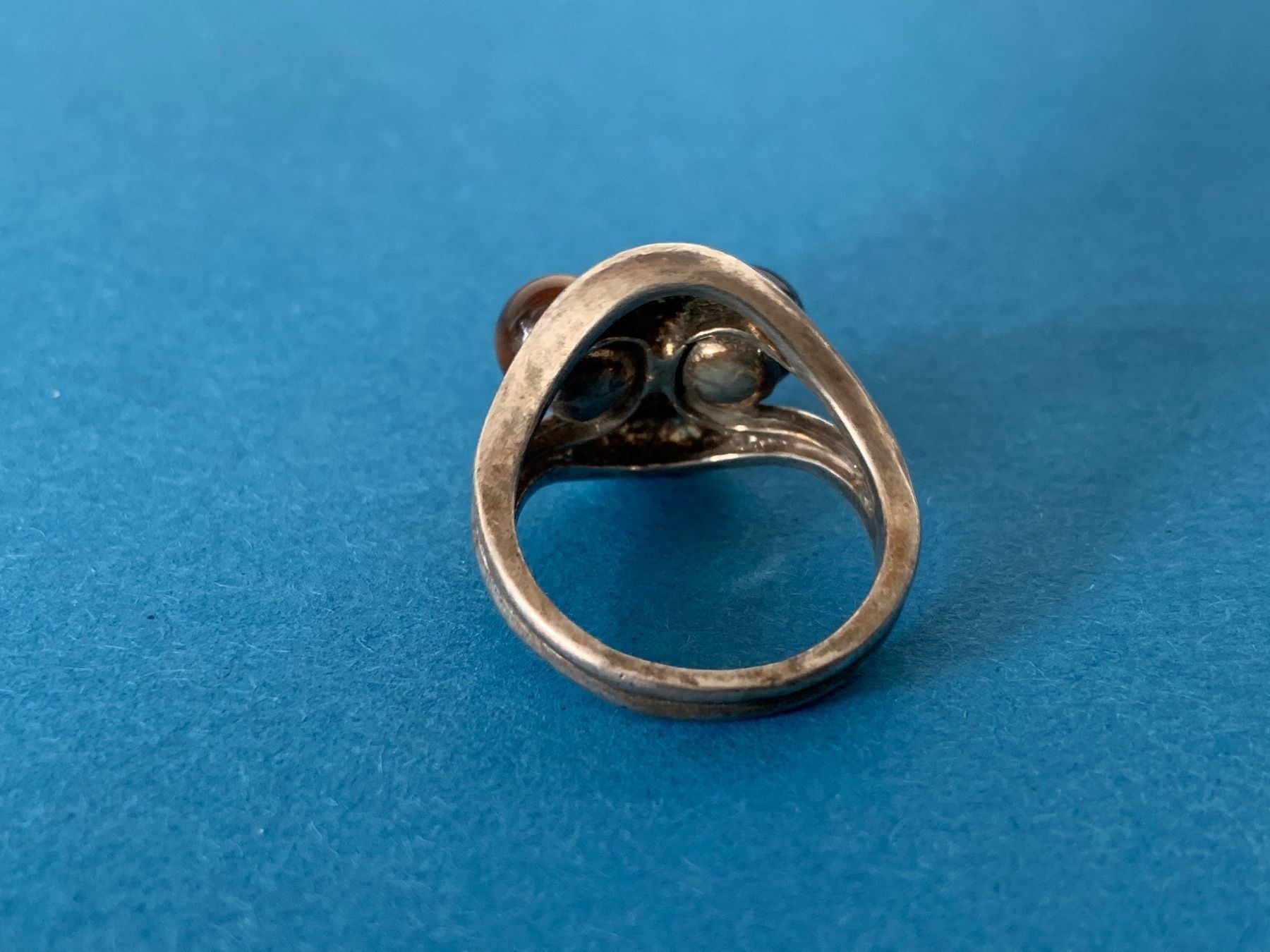 Ringe: Silberring tigeraugen (rg 54) – Gebraucht aus Laufen von belleskulptur 3