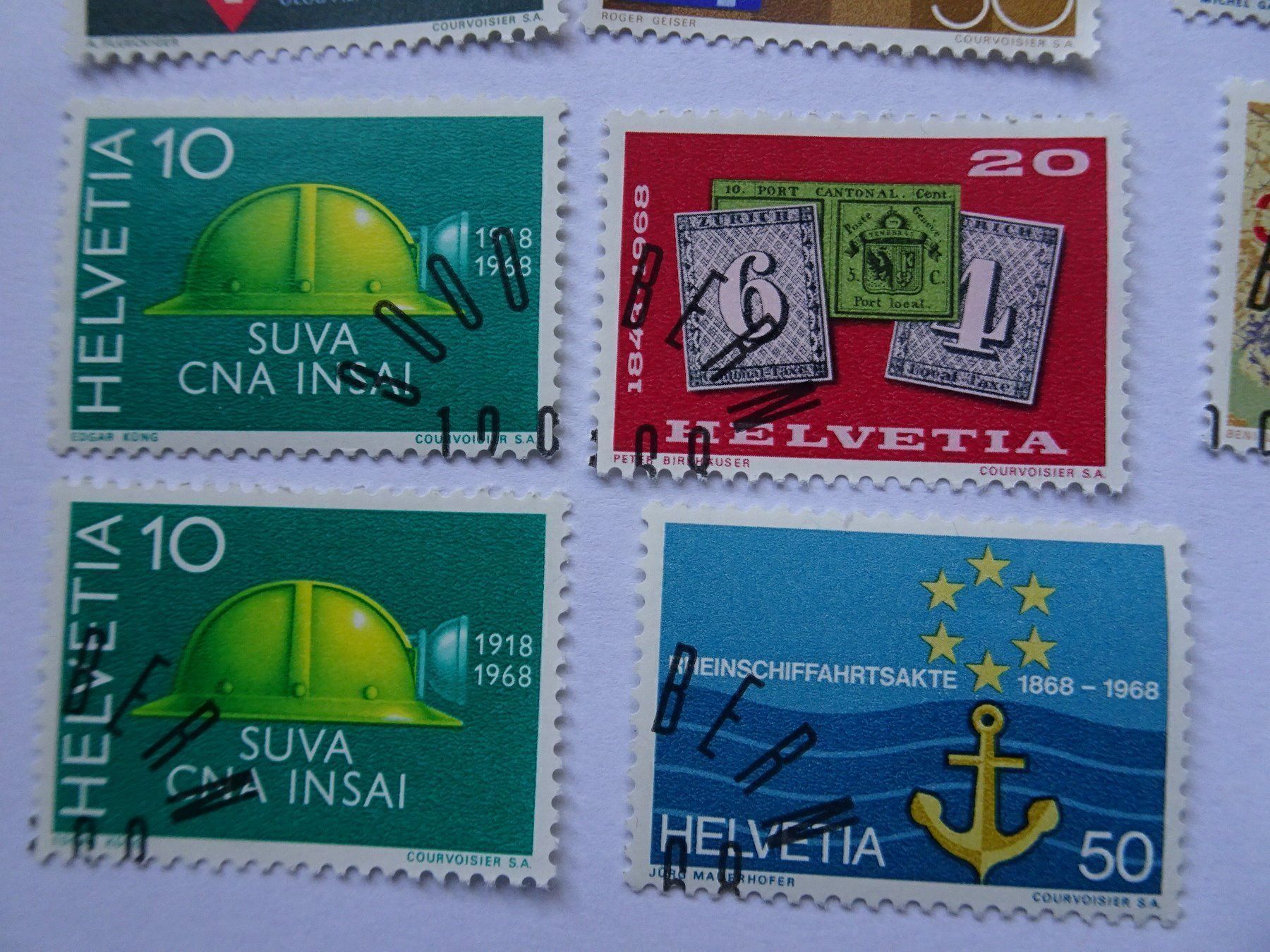 Tous les timbres: 1967-68 – D'occasion à Aadorf par Chnorli-Furz 3