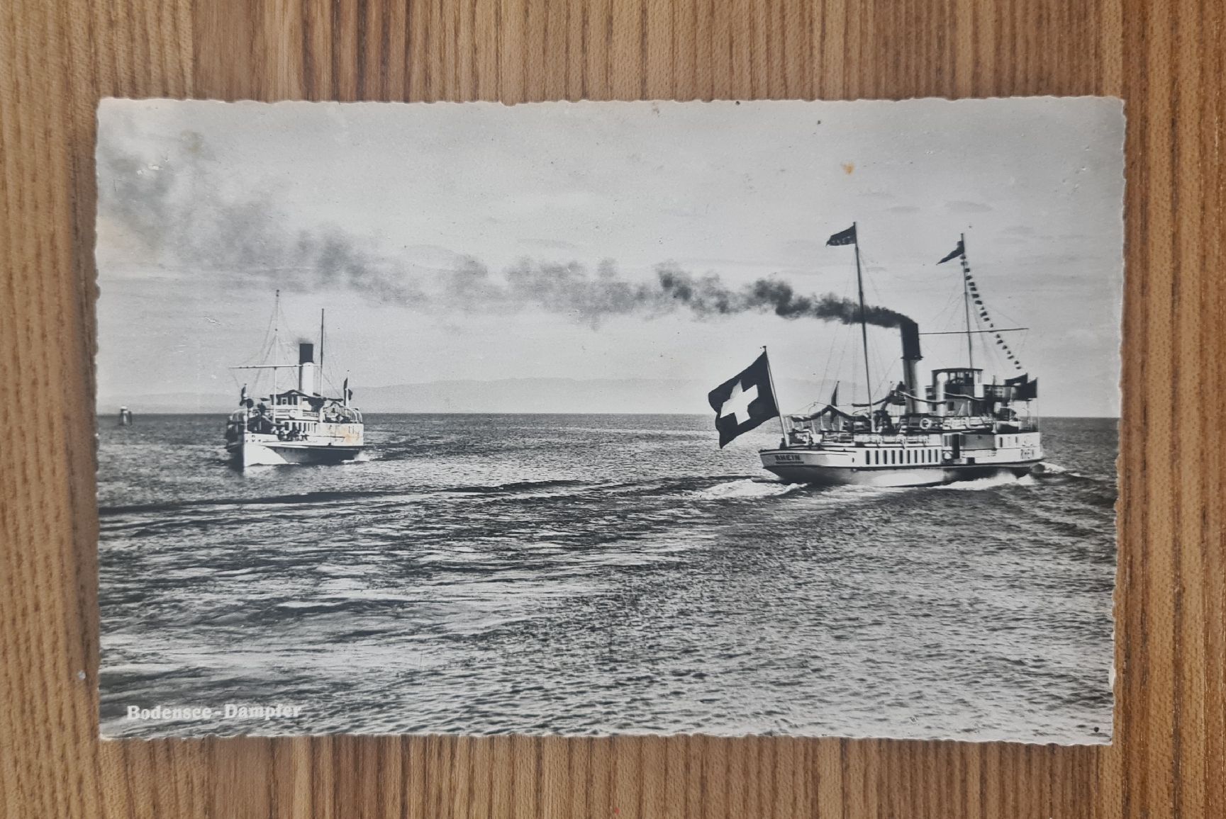 Cartoline postali: Bodensee Dampfer – Usato da Ebikon venduto da Donar50