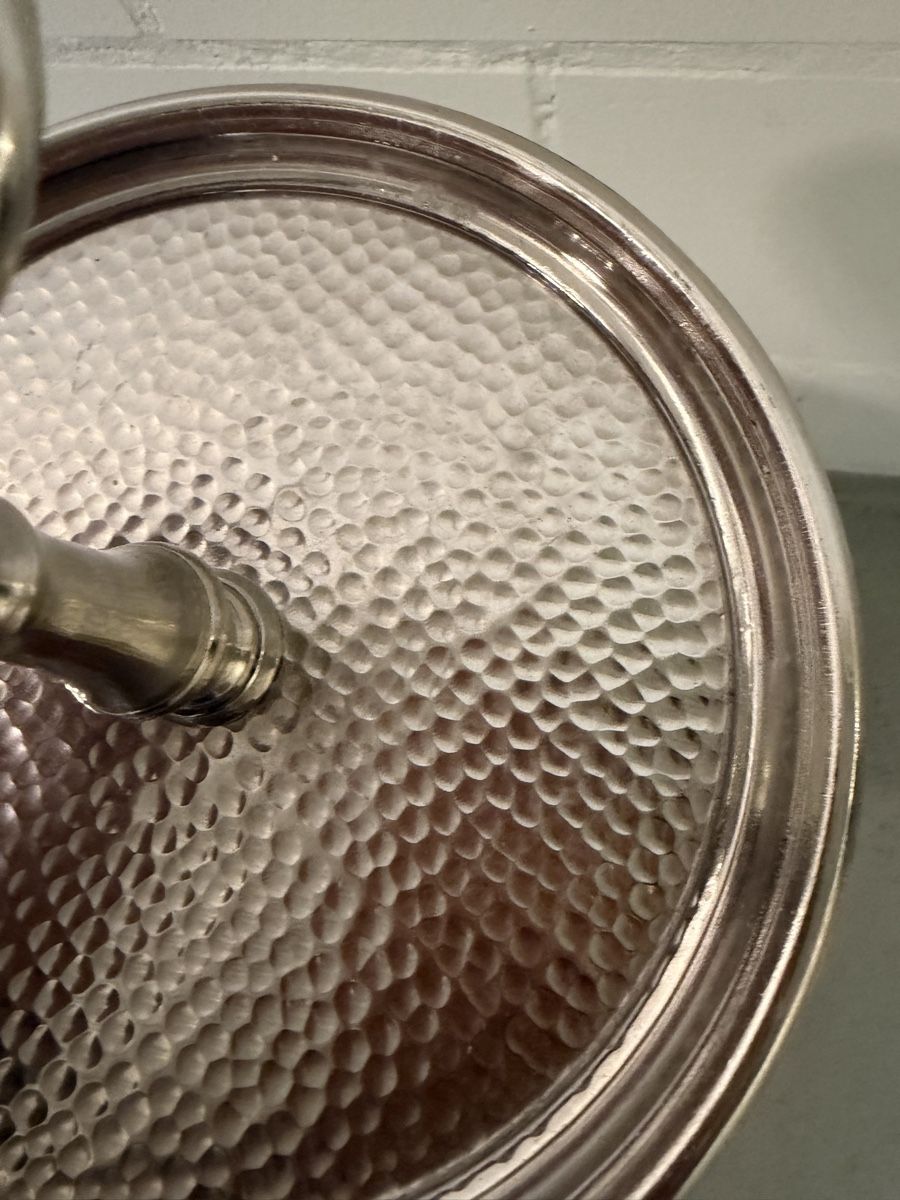 Tutte le decorazioni: 3-stöckige Etagere Servierplatte Metall – Usato da Hägglingen venduto da Raff_Ella 3
