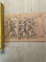 Originale Bleistiftzeichnungen, unsigniert, ab CHF 1