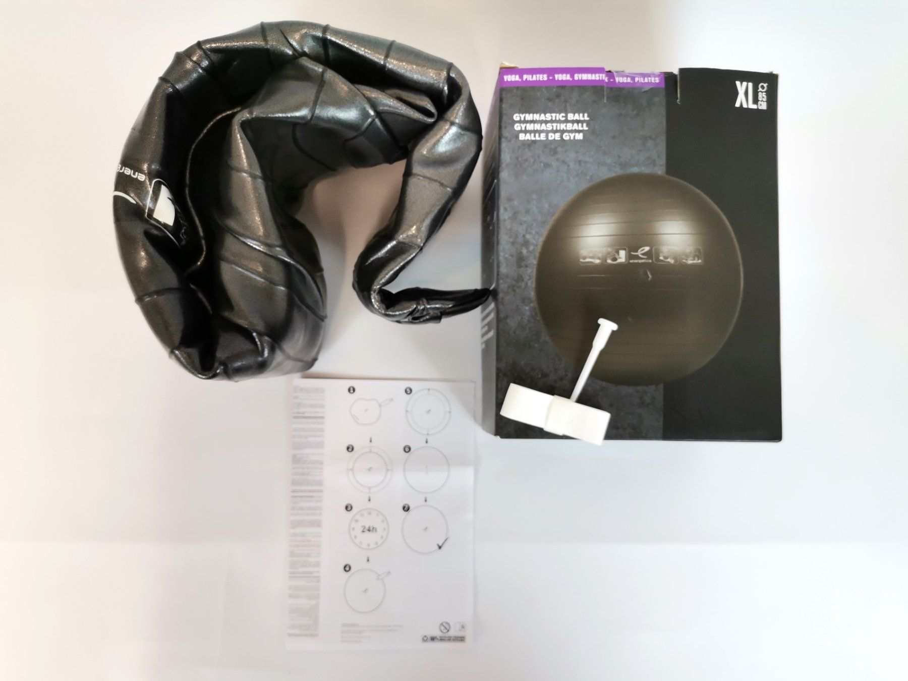 Hometrainer: ENERGETICS Gymnastikball – Neu und originalverpackt aus Schaffhausen von Restwert_SH 4