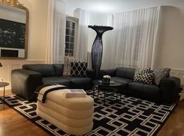 Designer Sofa Leder (Originalpreis CHF 12‘000)