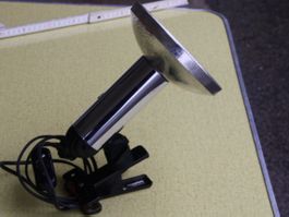 VINTAGE KLEMMLAMPE SPOTLAMPE LAMPE