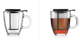 Bodum yo-yo Glastasse mit Kunststofffilter, 0.35 l, 5 pcs
