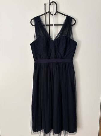 Cocktailkleid dunkelblau, Phase Eight, Grösse M