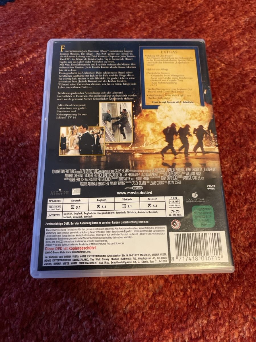 Tutti i DVDs: DVD - Im Feuer mit Joaquin Phoenix & John Travolta! – Usato da Unterkulm venduto da AnoliOccasion 2