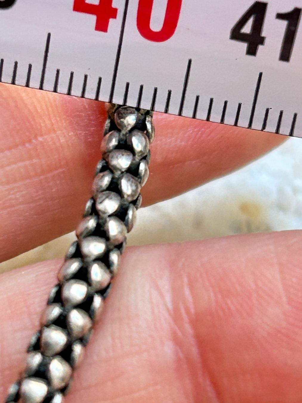 Catenine: Silberkette, Schlangenkette (super ästhetisch) – Usato da Dittingen venduto da Bijoubelle 9
