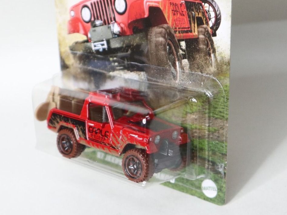 Hot Wheels Modellini d'auto: Hot Wheels 1967 Jeepster Commando Jeep mit Motorrad – Nuovo e nell'imballaggio originale da Eschenbach SG venduto da Astalavista 1