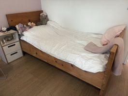 Arvenholzbett zu verkaufen