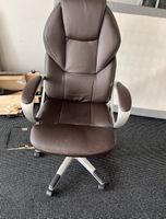 Bürostuhl, fineBuy, Braun, Breite 66 cm,Tiefe 66 cm,